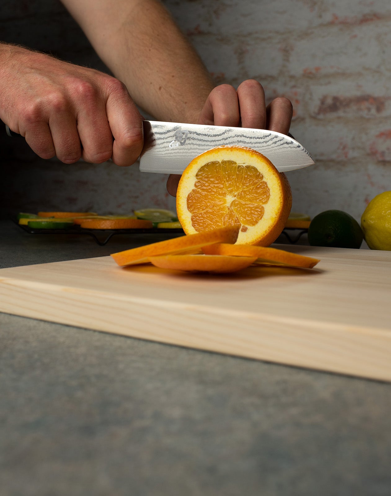 Shun Classic 5 1/2-Inch Santoku Knife