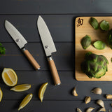 Shun Classic Blonde 5 1/2-Inch Santoku Knife
