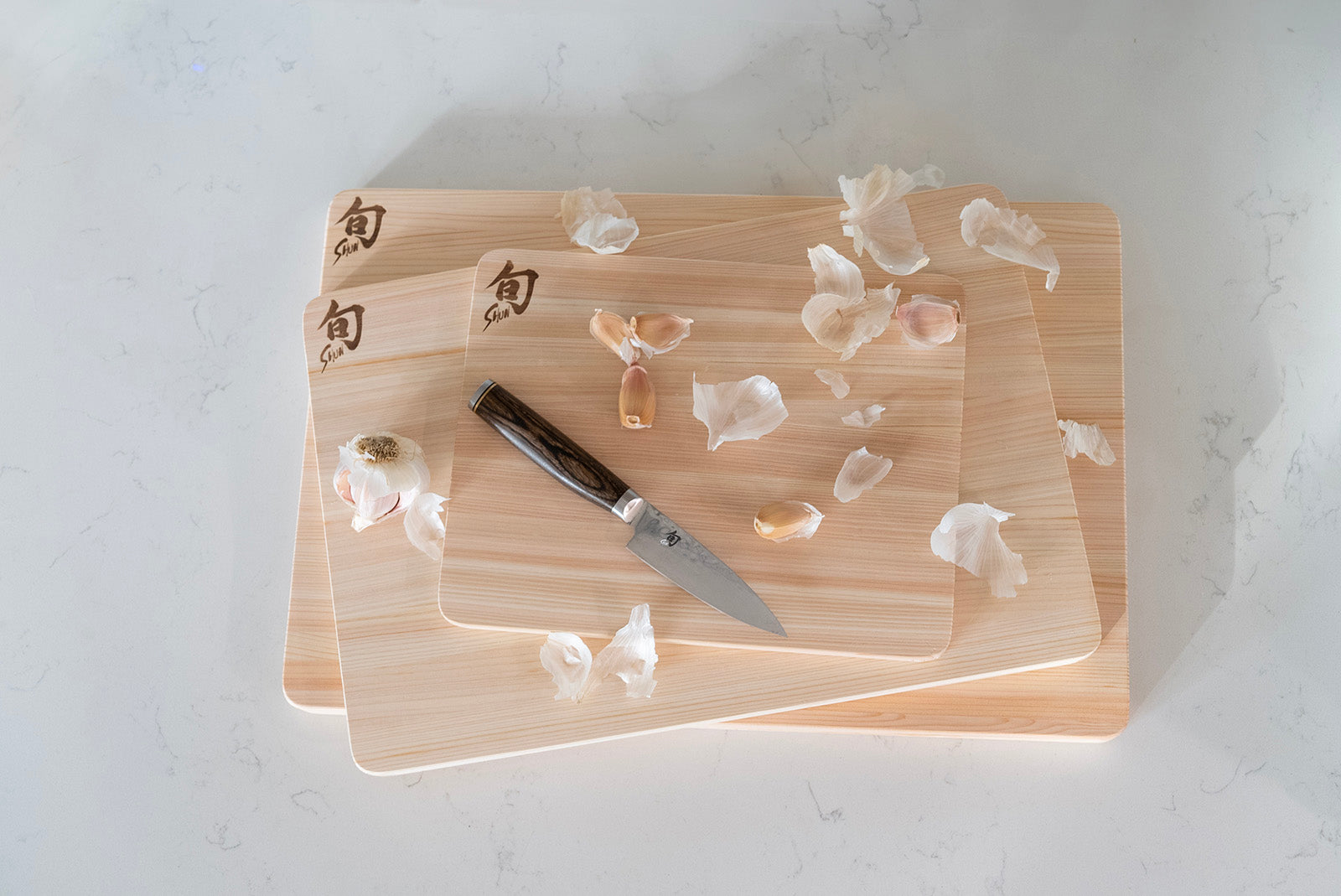 Shun DM0817 Hinoki Cutting Board, Large