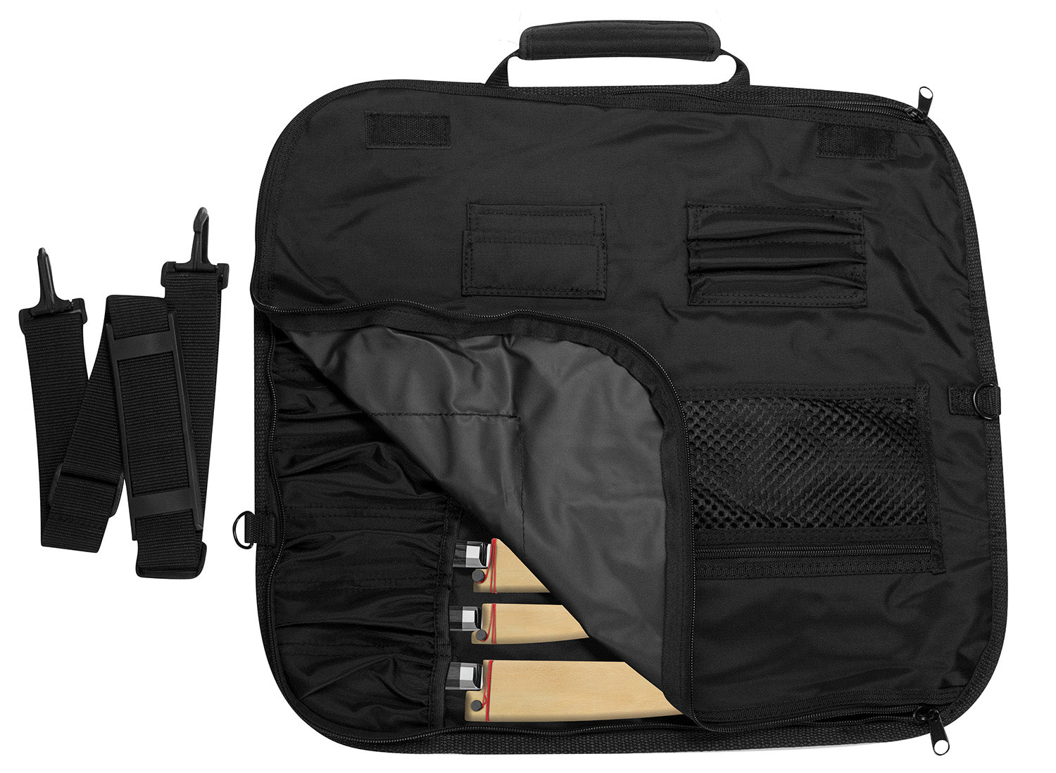Shun 8 Slot Knife Roll with Shoulder Strap