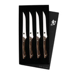 Shun Shima Natural 4 Piece Steak Knife Set