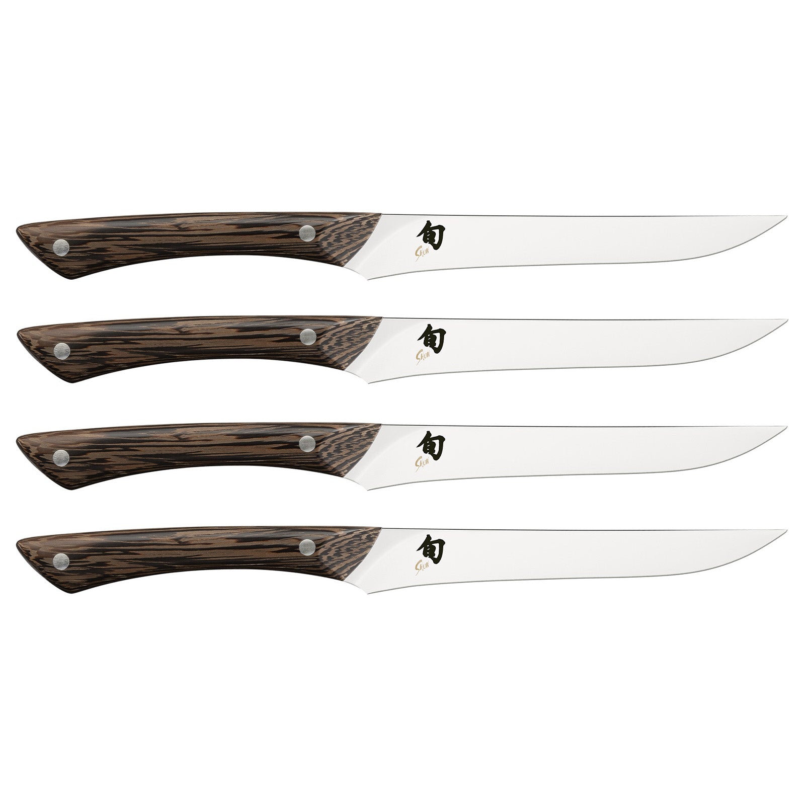 Shun Shima Natural 4 Piece Steak Knife Set