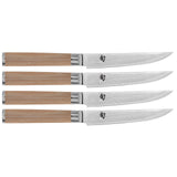Shun Classic Blonde 4 Pc Steak Knife Set