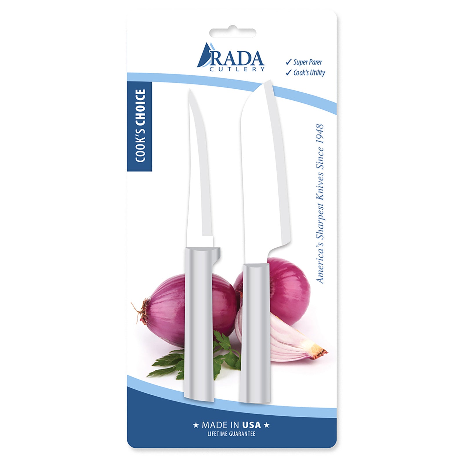 Rada 2 Piece Cook's Select ProPak with Paring Knife and Cook's Utility Knife
