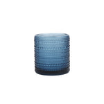D&V By Fortessa Jupiter Triple Old Fashion Glass, 13.9 ounce, Set of 6, Cornflower