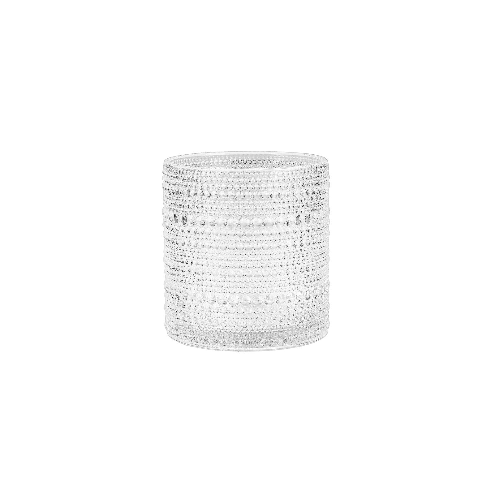 D&V By Fortessa Jupiter Triple Old Fashion Glass, 13.9 ounce, Set of 6, Clear