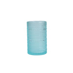 D&V By Fortessa Jupiter Iced Beverage Glass, 13 ounce, Set of 6, Pool Blue