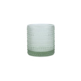 D&V By Fortessa Jupiter Triple Old Fashion Glass, 13.9 ounce, Set of 6, Sage