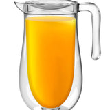 Prodyne Stay Cold Double Wall insulated Acrylic Pitcher, 64 ounce