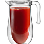 Prodyne Stay Cold Double Wall insulated Acrylic Pitcher, 64 ounce