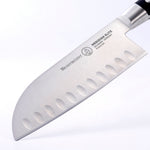 Messermeister Meridian Elite 5-Inch Kullenschliff Santoku Knife
