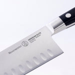 Messermeister Meridian Elite 7-Inch Kullenschliff Santoku Knife