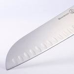 Messermeister Meridian Elite 7-Inch Kullenschliff Santoku Knife