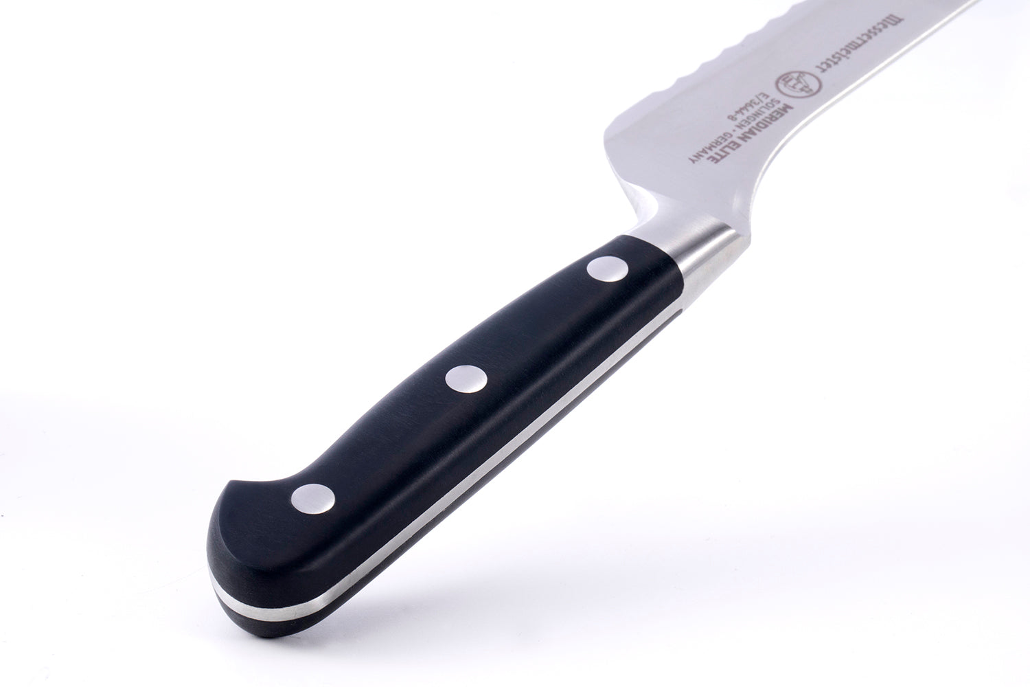 Messermeister Meridian Elite 8-Inch Scalloped Offset Knife