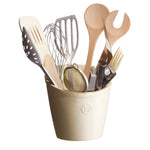 Emile Henry Utensil Pot, Clay