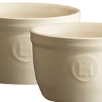 Emile Henry Made in France 5 oz Ramekin, Set of 2, 3.5" by 2", Clay