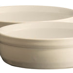 Emile Henry Made in France 8.5 oz Creme Brulee, Set of 2, 5" by 1.5", Clay