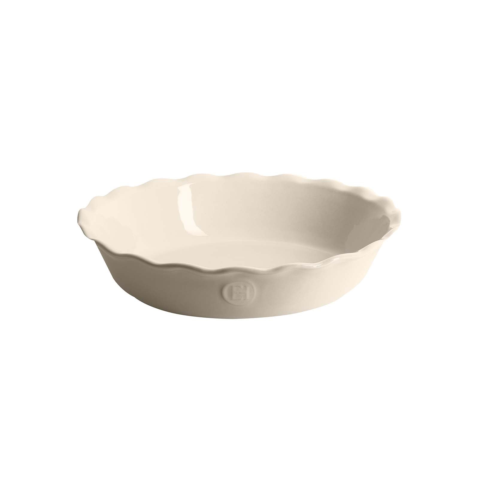 Emile Henry The Right Dish Pie Dish, 9-Inch, 1.7-quart, Clay