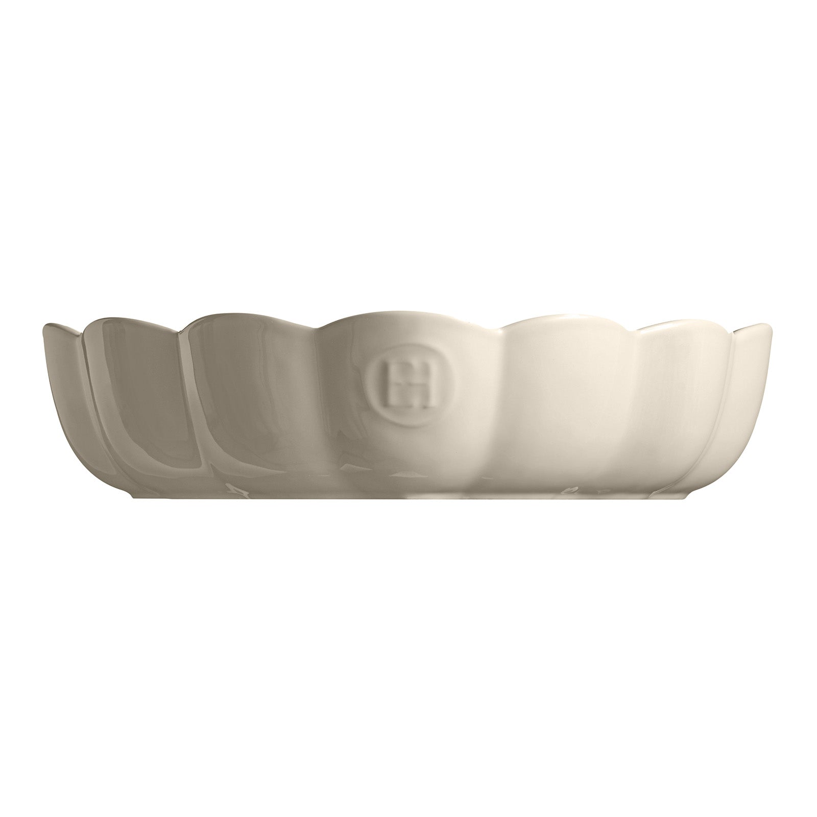 Emile Henry Madeleine Heart Shaped Cake Dish, Clay