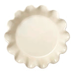 Emile Henry HR Ceramic 10-inch Ruffled Pie Dish, Clay