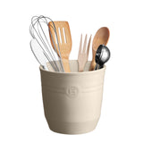 Emile Henry Large Utensil Pot, 6.3-Inch Diameter x 6.7-Inch High, Clay