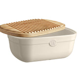 Emile Henry Bread Box, Clay