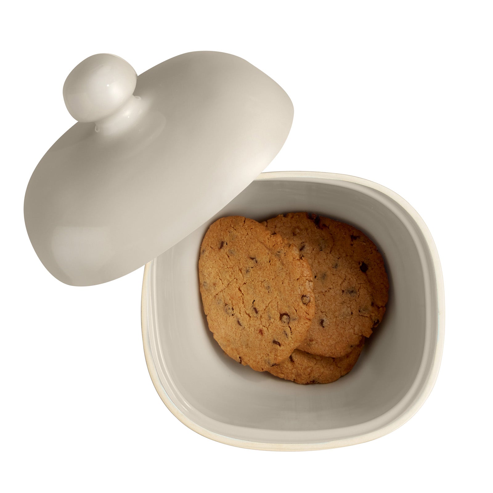 Emile Henry Cookie Jar, Clay