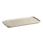 Emile Henry Madeleine Ceramic Serving Platter, Clay