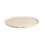Emile Henry Madeleine Round Serving Plate, 12.2-Inch, Clay