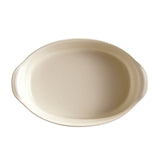 Emile Henry Ultime Small Oval Baking Dish, Clay