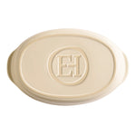 Emile Henry Ultime Oval Medium Baking Dish, Clay