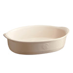 Emile Henry Ultime Oval Medium Baking Dish, Clay