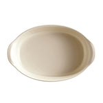 Emile Henry Ultime Large Oval Baking Dish, Clay