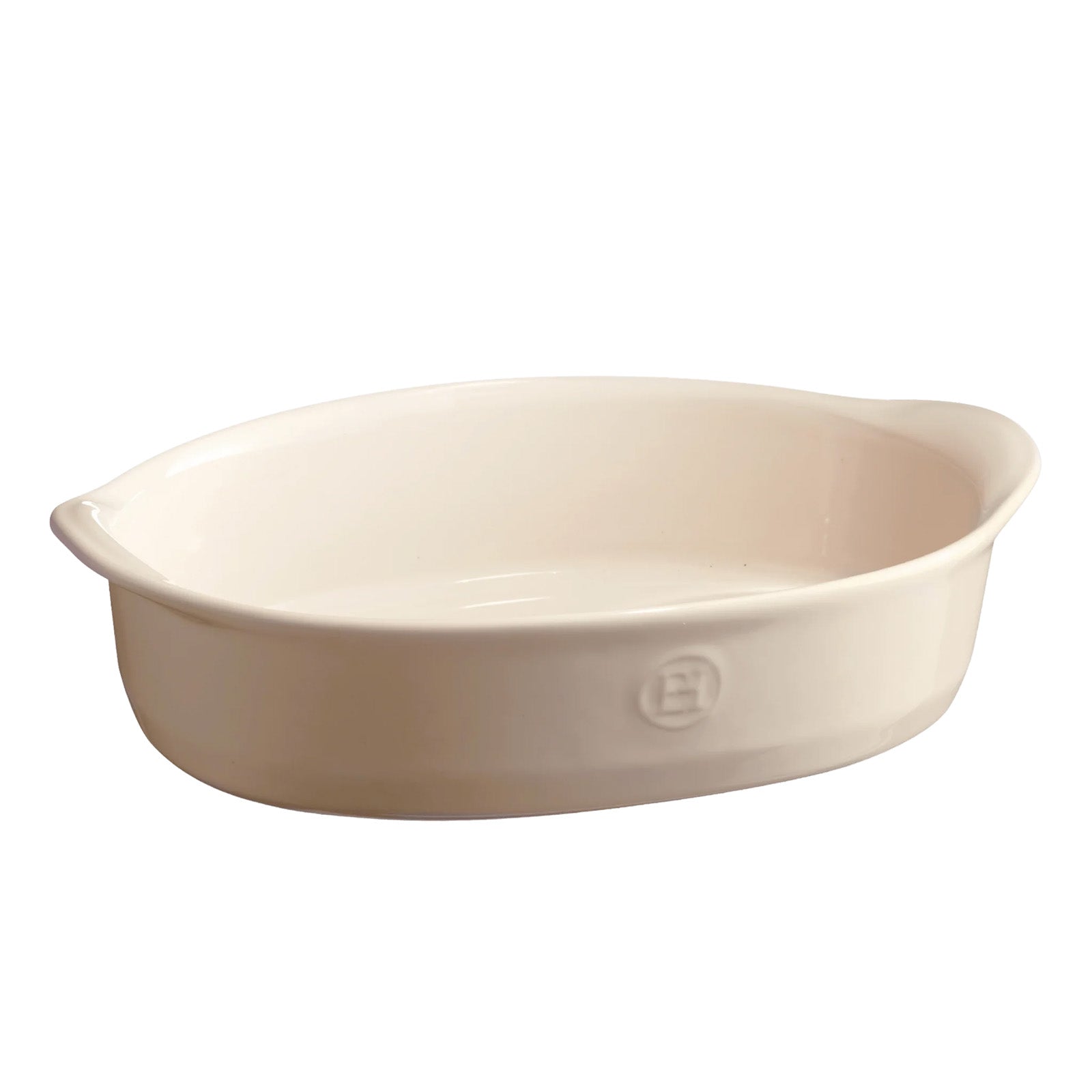Emile Henry Ultime Large Oval Baking Dish, Clay
