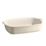 Emile Henry Small Rectangle Baking Dish Ultime, 11.5" X 7.5", Clay