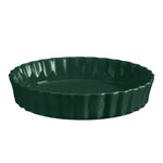 Emile Henry 9.5 Inch Deep Tart Dish, Cedar