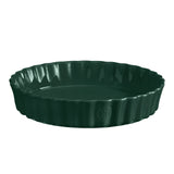 Emile Henry 9.5 Inch Deep Tart Dish, Cedar