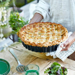 Emile Henry 11-Inch Deep Tart Dish, 2.1 Quart, Cedar