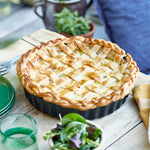 Emile Henry 11-Inch Deep Tart Dish, 2.1 Quart, Cedar