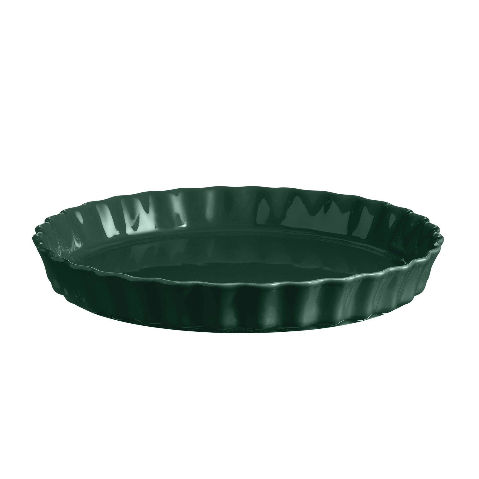 Emile Henry 11.6" x 1.6" Tart Dish, Cedar