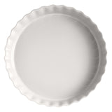 Emile Henry 12.6" x 2.2" Extra Large Deep Tart Dish, Flour