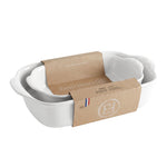 Emile Henry Rectangular Baking Dish, Set of 2, 1.25 qt, 2.4 qt, Flour