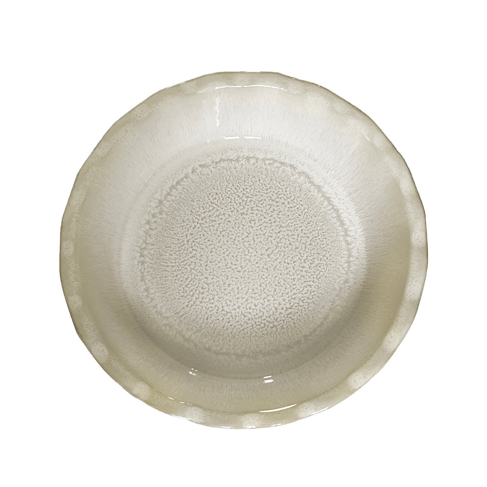 Emile Henry 175th Anniversary Pie Dish, Pearl/Taupe
