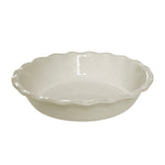Emile Henry 175th Anniversary Pie Dish, Pearl/Taupe