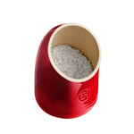 Emile Henry Made in France The Salt Pig, Burgundy