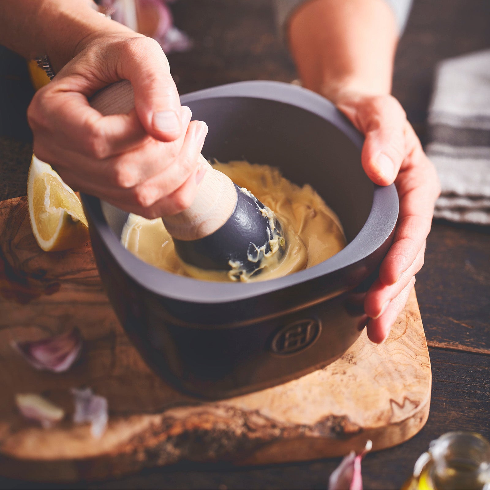 Emile Henry Mortar & Pestle