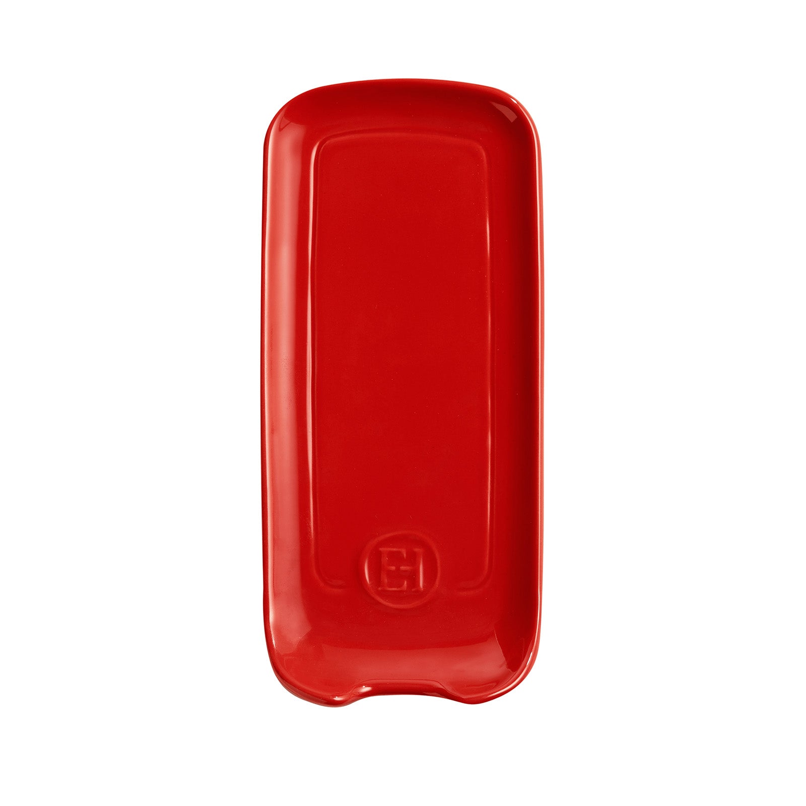 Emile Henry Made in France Spoon Rest, Burgundy