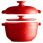 Emile Henry Rice Pot, Burgundy