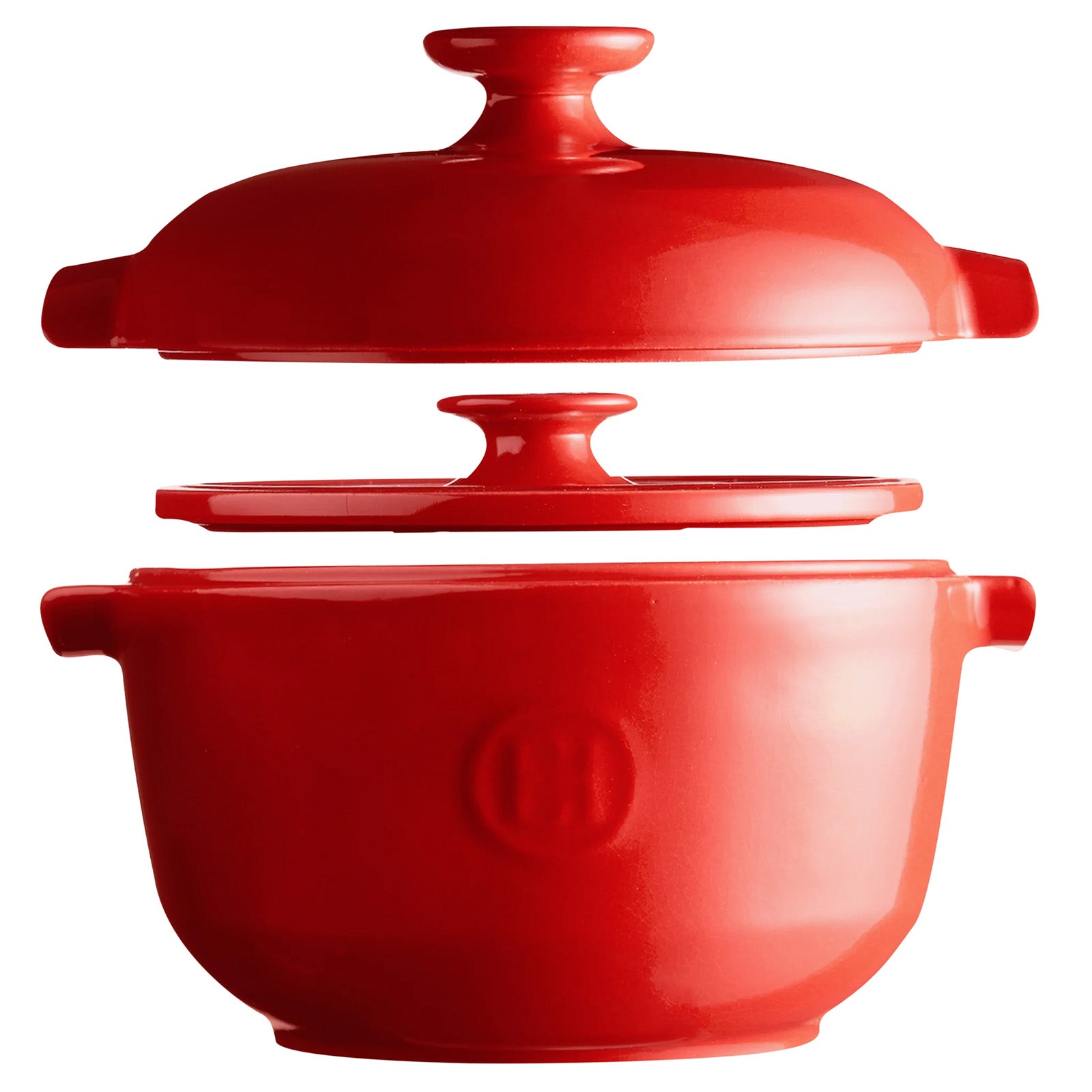 Emile Henry Rice Pot, Burgundy