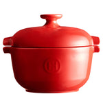 Emile Henry Rice Pot, Burgundy